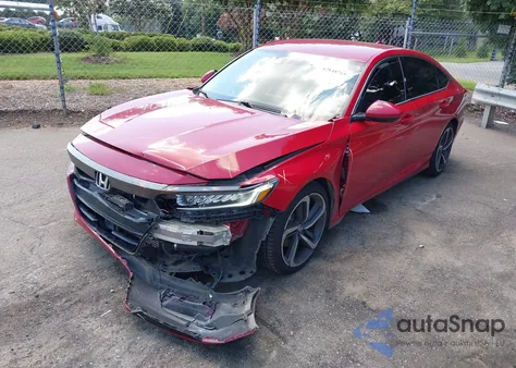 2018 Honda Accord Sport из США, поврежденный, VIN 1HGCV1F34JA096802